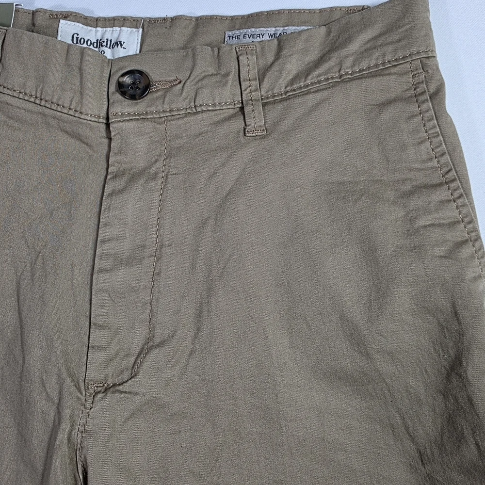 Goodfellow & Co Men’s Khaki Chino Shorts Size 28 NWT